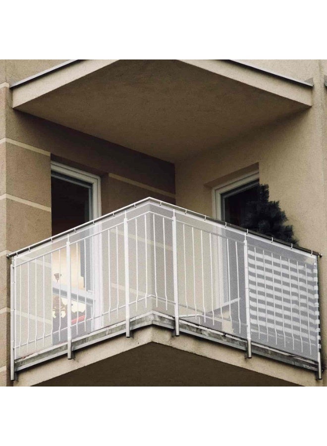 Mitoy 4.5M Stairway Safety Net, Child & Baby Protective Railing Net for Balcony Patios and Stairs - Image 2